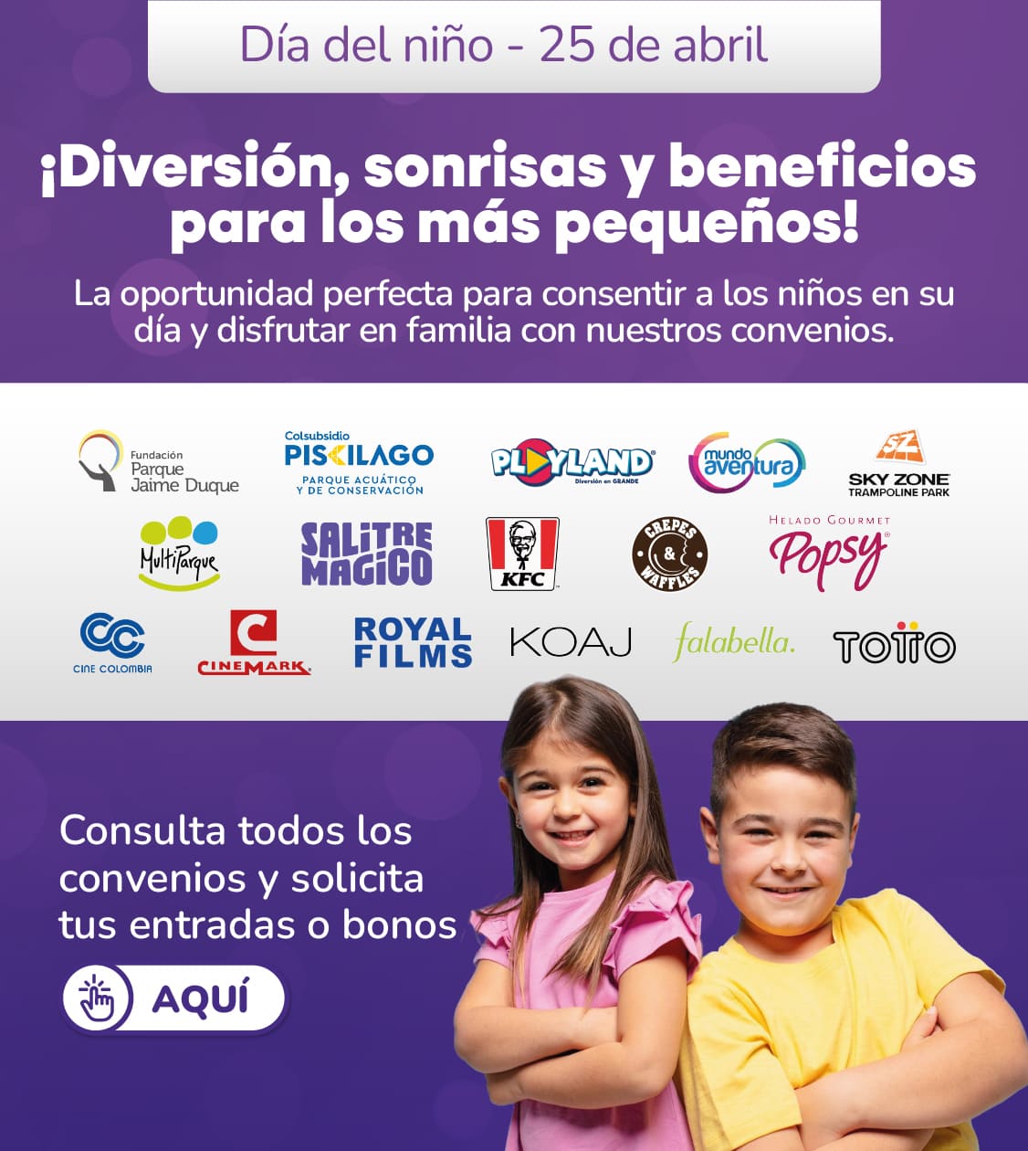 Convenios Ni&ntilde;os