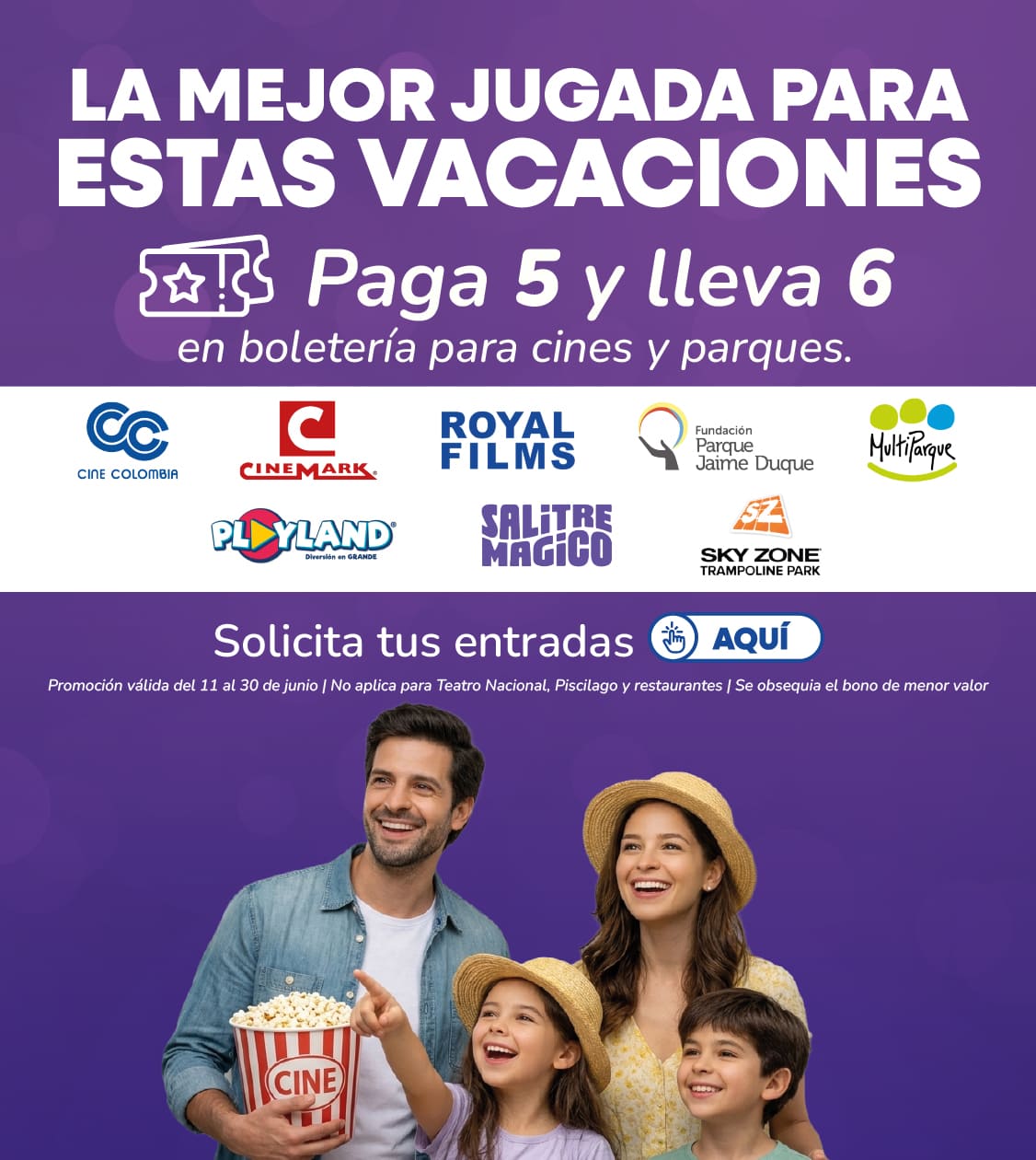 Promo Boleteria